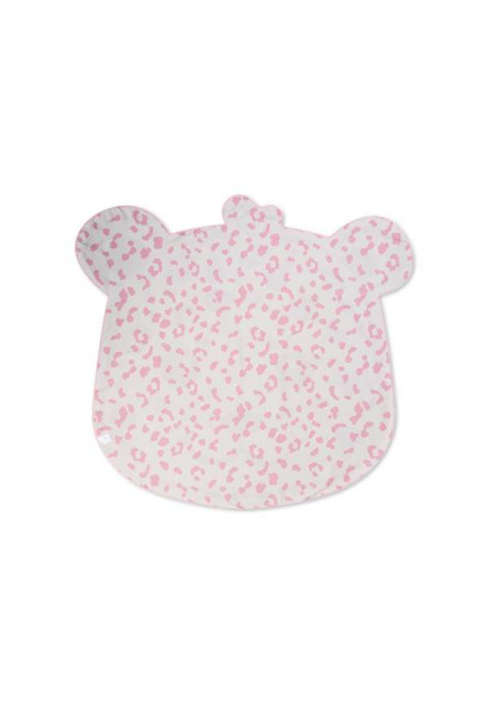 Tvarovaný plážový uterák Beige Leopard 140 cm