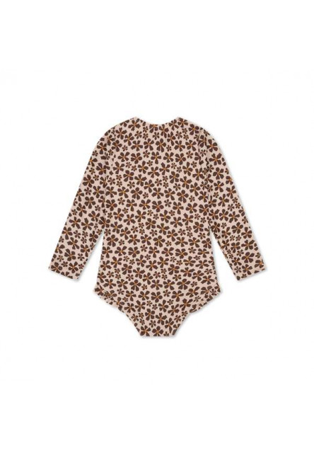 Plavky s dlhým rukávom s UPF 50+ Wild Flower