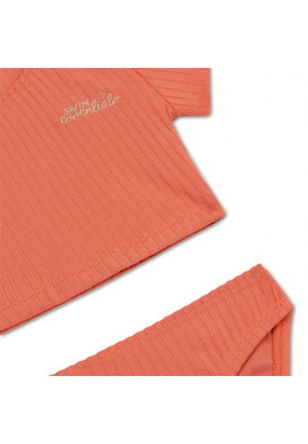 Bikini Crop Top s UPF 50+ Pink Bay