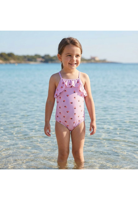 Plavky s UPF 50+ Strawberry