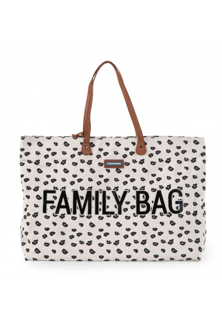 Cestovná taška Family Bag Canvas Leopard Childhome