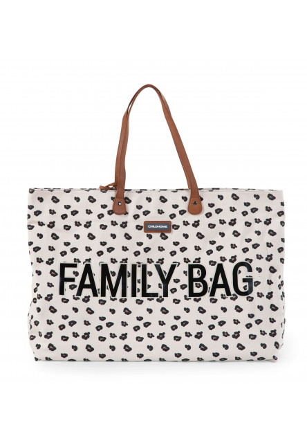 Cestovná taška Family Bag Canvas Leopard