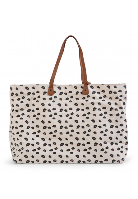 Cestovná taška Family Bag Canvas Leopard