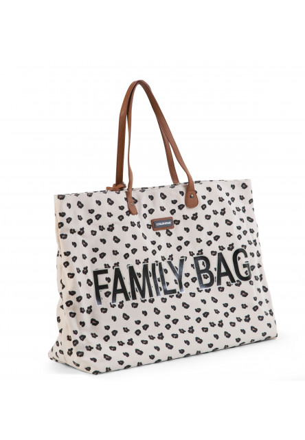 Cestovná taška Family Bag Canvas Leopard