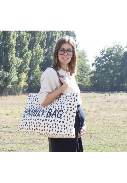 Cestovná taška Family Bag Canvas Leopard