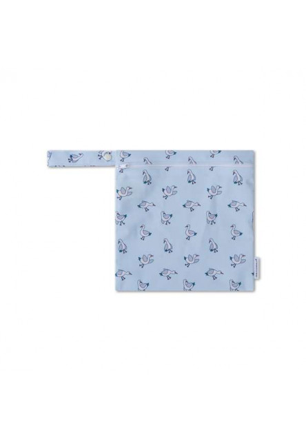 Plavky pre bábätká s UPF 50+ Little Seagull Modré