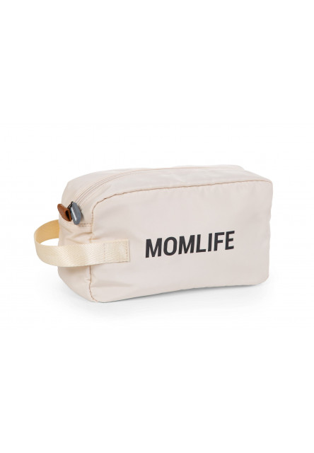 Toaletná taška Momlife Off White Black