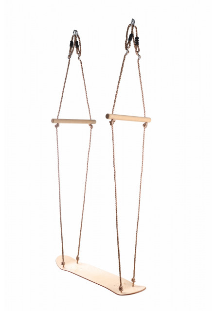 Drevená hojdačka skateboard