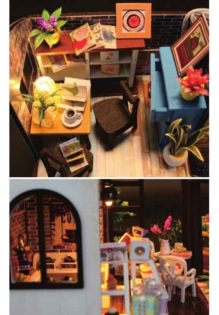 miniatúra domčeka Kaviareň