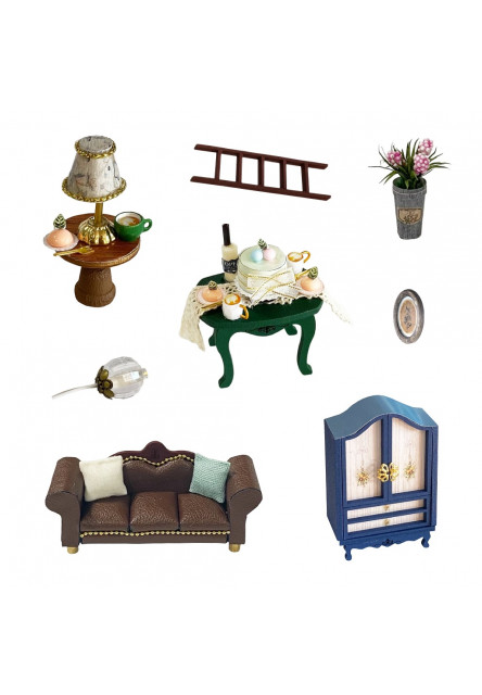 miniatúra domčeka Pavilón stavby snov