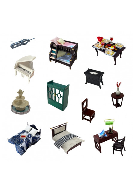 miniatúra domčeka Dom splnených snov