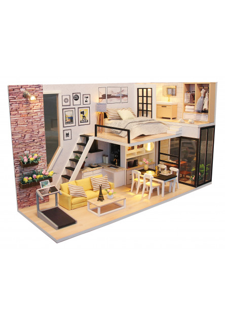 miniatúra domčeka Dom šťastia