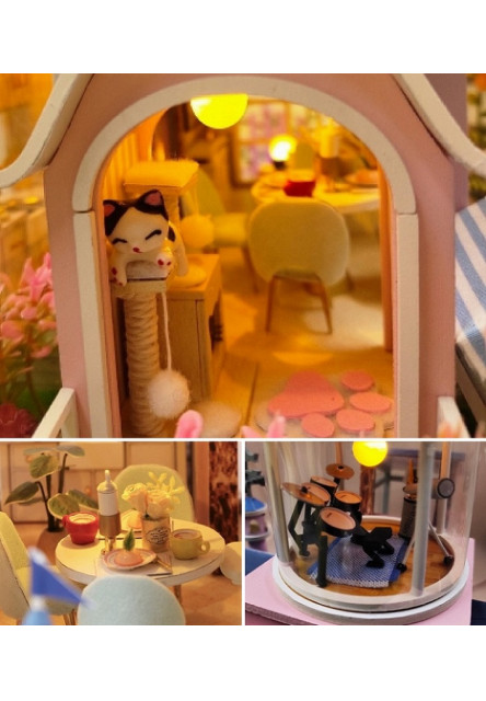 miniatúra domčeka Rozprávkový zámok