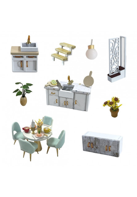 miniatúra domčeka Rozprávkový zámok