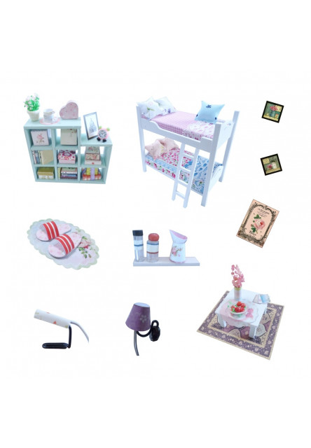 miniatúra domčeka Cherylin izba