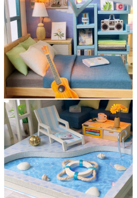 miniatúra domčeka Vila prvého stretnutia