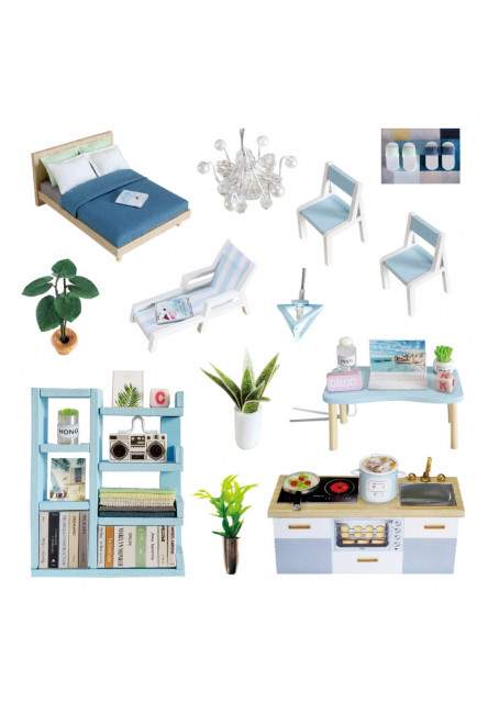 miniatúra domčeka Vila prvého stretnutia