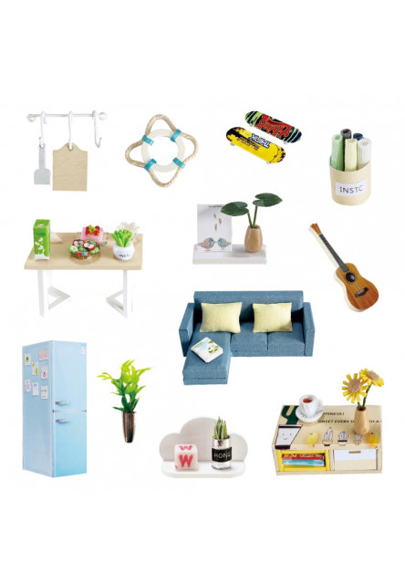 miniatúra domčeka Vila prvého stretnutia