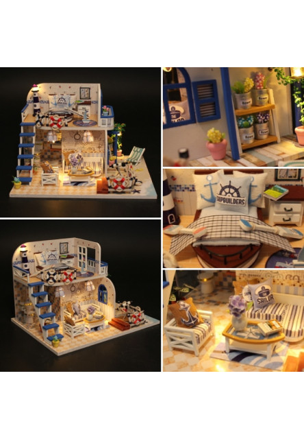 miniatúra domčeka U Modrého pobrežia