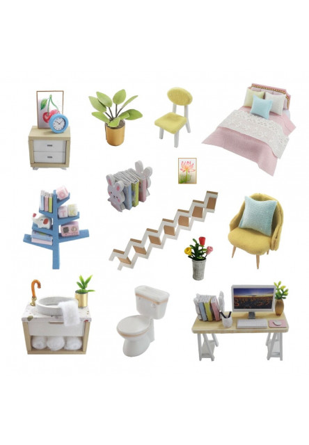 miniatúra domčeka Dom pokojných chvíľ