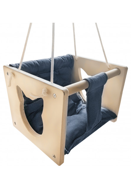 Drevená hojdačka Mačka