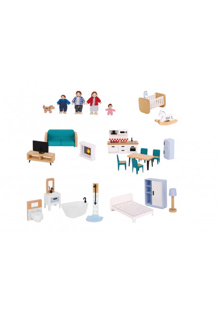 Domček pre bábiky Barbora s príslušenstvom