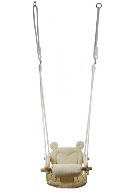 Hojdačka Macko béžová