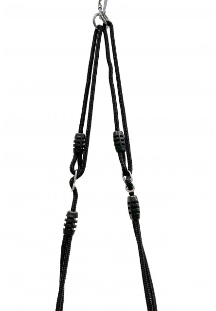 Plastová baby hojdačka antracit