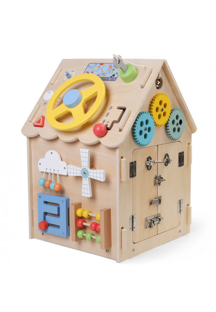 Activity board Domček prírodný