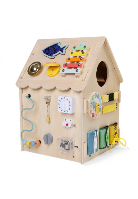 Activity board Domček prírodný