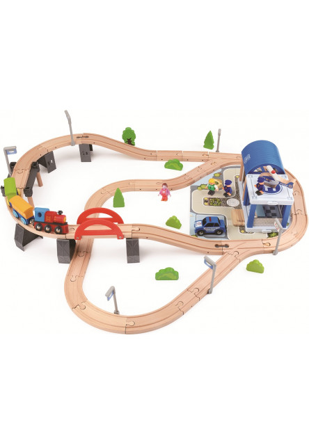 Vláčikodráha Mesto 90 dielov