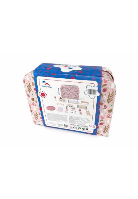 Domček pre bábiky v kufríku Kuchyňa