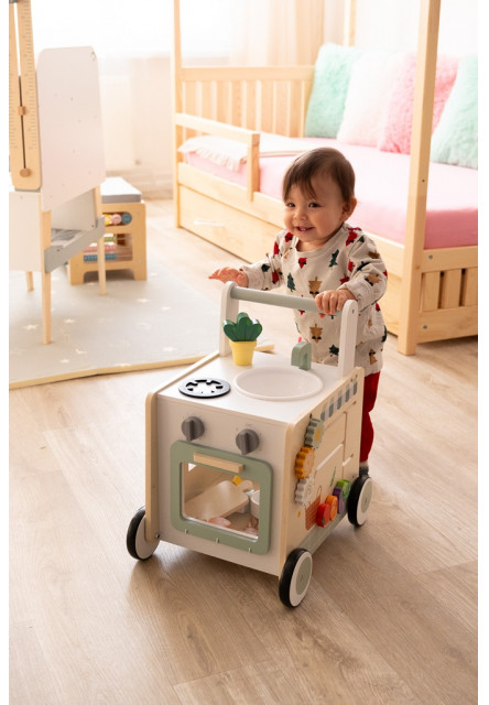 Drevené chodítko Kuchynka