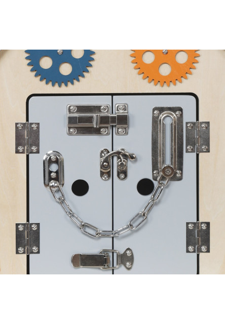 Activity board Domček šedý