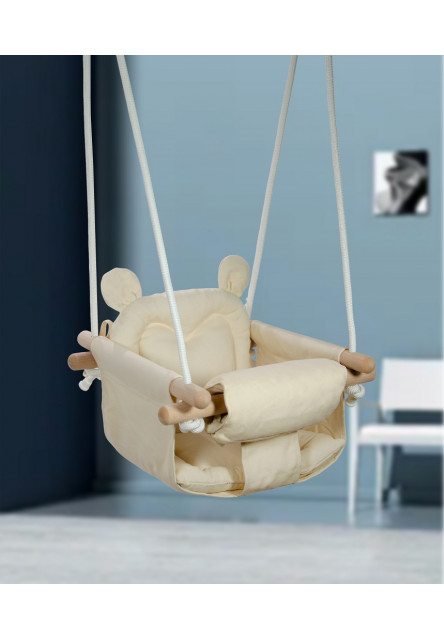 Hojdačka Macko béžová - poškodený obal