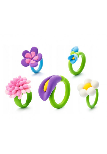 Hey Clay Bijou kvetinové prstienky