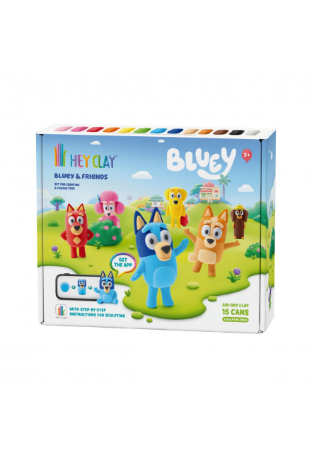 Hey Clay Bluey a priatelia