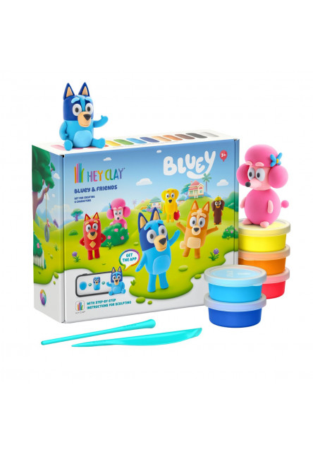 Hey Clay Bluey a priatelia