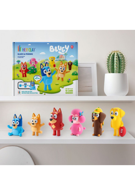 Hey Clay Bluey a priatelia