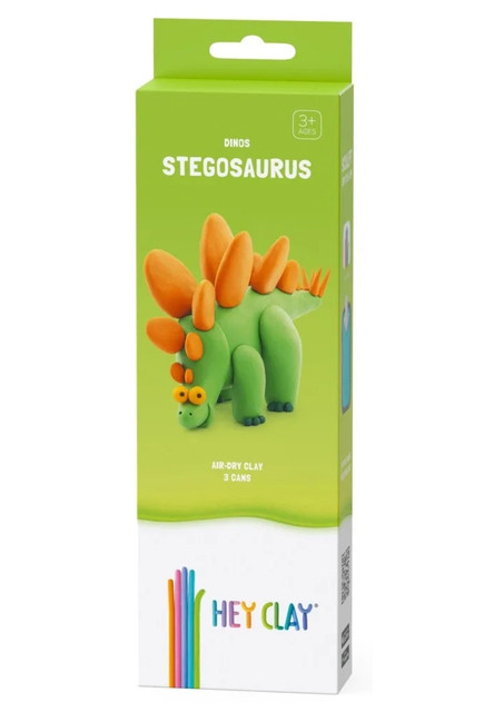 Hey Clay Dinosaury Stegosaurus