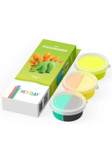 Hey Clay Dinosaury Stegosaurus