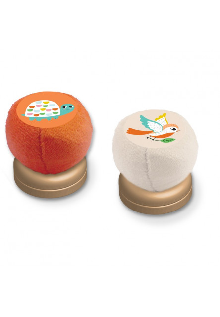 Plyšové pečiatky pre najmenších Zvieratká