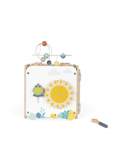 Pure Drevená motorická kocka s aktivitami