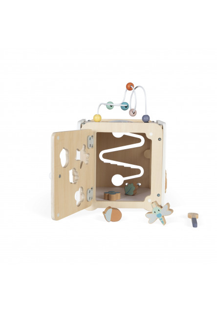 Pure Drevená motorická kocka s aktivitami