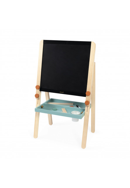 Magnetická tabuľa obojstranná s predlohami a doplnkami