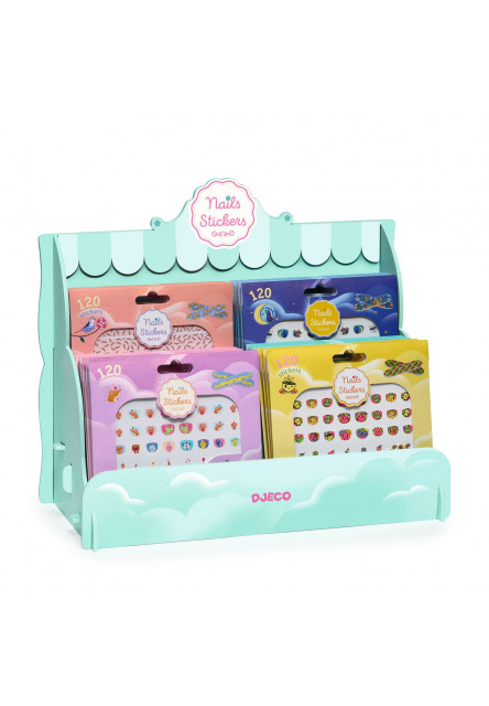 Display pre nálepky na nechty