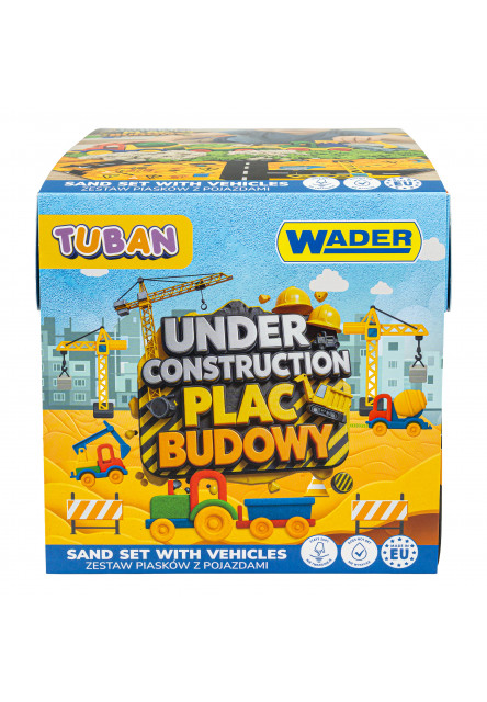 Kreatívny set Dynamický piesok Na stavbe