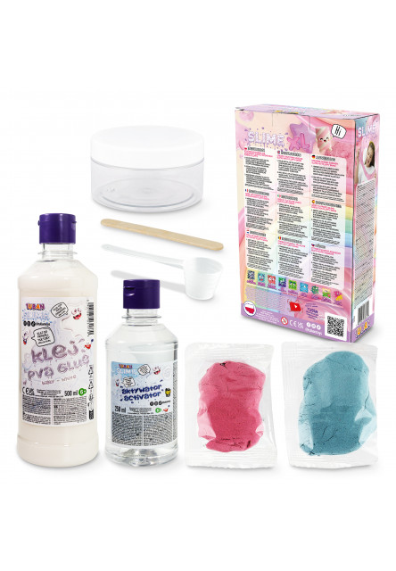 DIY Slime Sada na výrobu slizu Fluffy XL