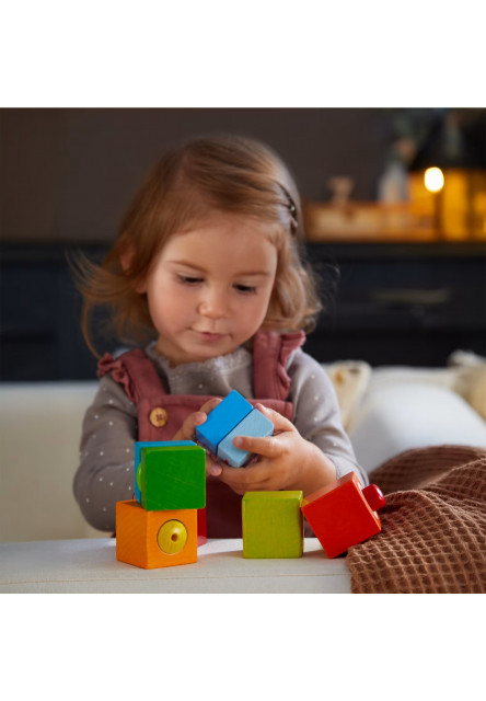 Prvé objavovacie kocky pre najmenších Zvukové vnímanie od 12 mesiacov