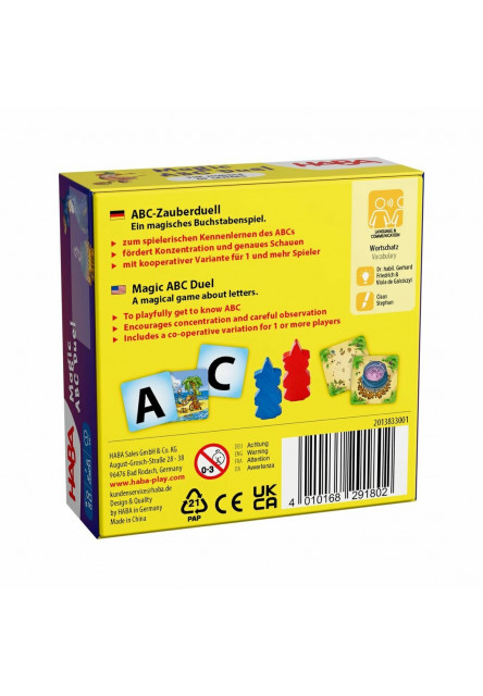 Play&Learn Vzdelávacia slovná mini hra ABC od 6 rokov